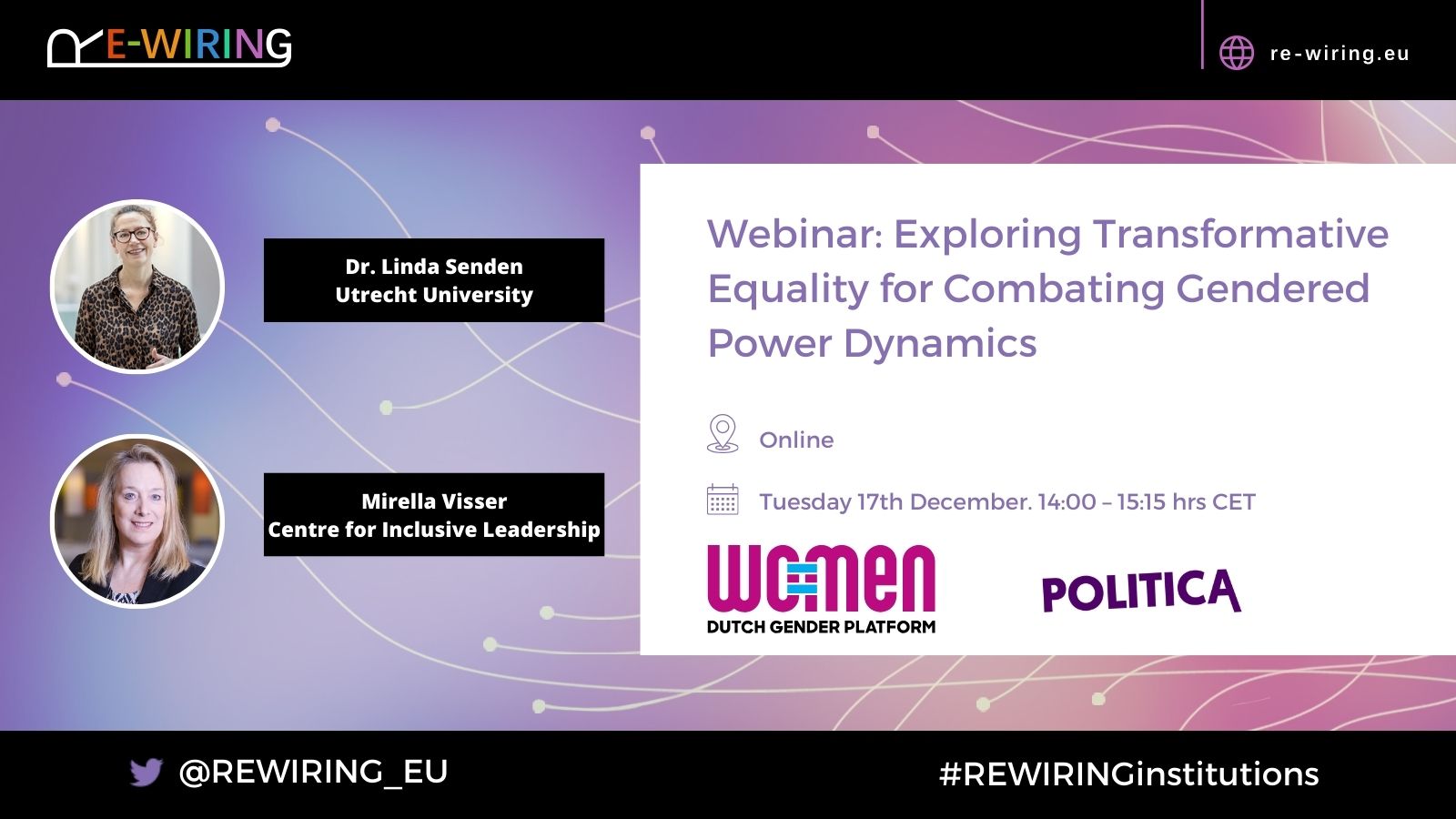 Webinar: Exploring Transformative Equality for Combating Gendered Power Dynamics